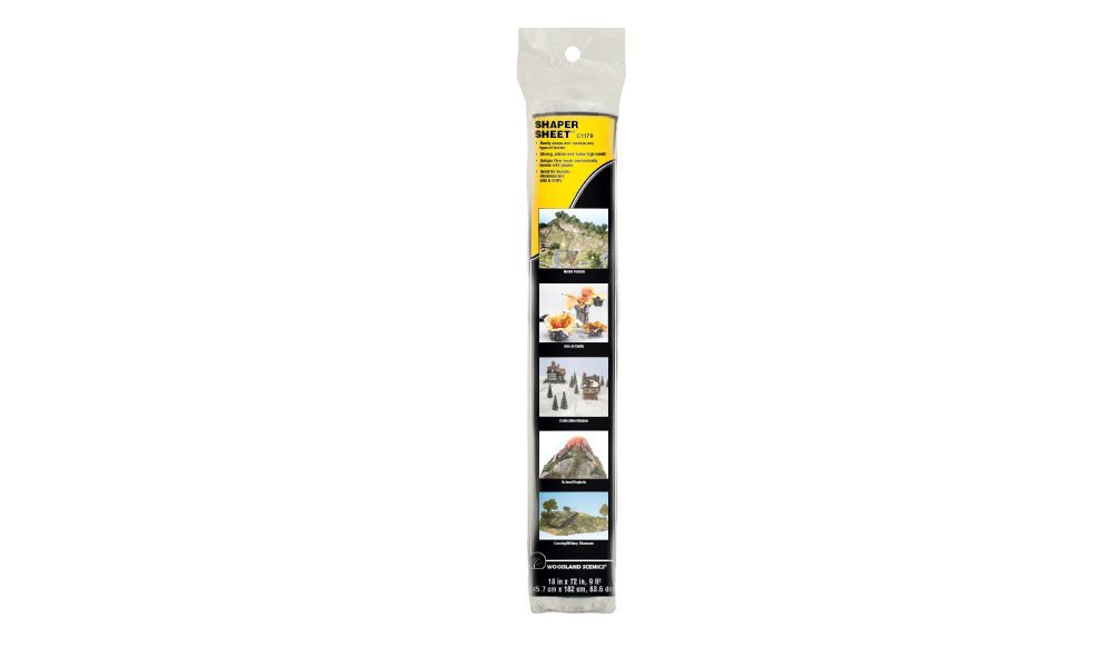 Woodland Scenics 1179, Shaper Sheet, 18 Inch, 9 Square Foot