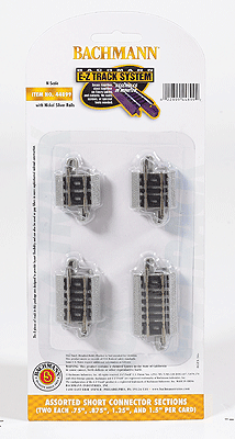 Bachmann 44899 N, E-Z Track, Short Sections, Straight