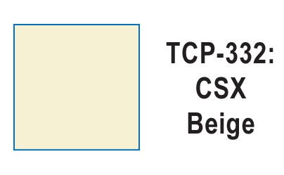 Tru Color TCP-332 CSX Hopper Cream, Beige, Paint 1 ounce