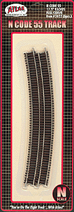 Atlas 2022 N, Code 55, 17.5" Radius Curve, 6 pcs