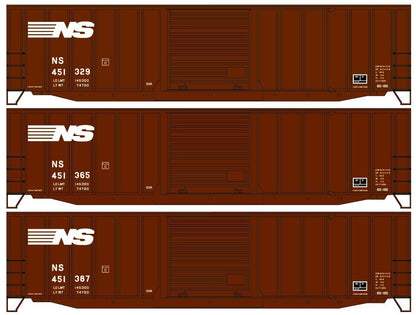 Accurail 81471 HO, 50' Steel Boxcar, Norfolk Southern, Single Car from 3 - pack - House of Trains