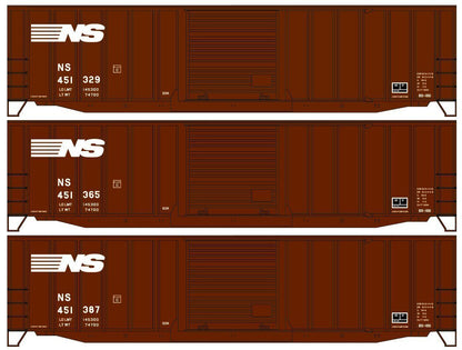 Accurail 81471 HO, 50' Steel Boxcar, Norfolk Southern, Single Car from 3-pack - House of Trains