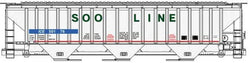 Accurail 81571 HO, Covered Hopper, Soo Line, ICE Patched, 50149 - House of Trains