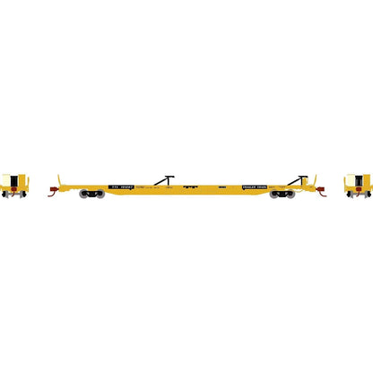 Athearn 14345 N, F89F 89', 8" TOFC Flat Car, Trailer Train, TTX, 151267 - House of Trains