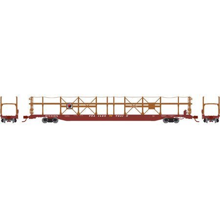 Athearn 14394 N Bi - Level Auto Rack Flat Car, NP, Trailer Train, BTTX 913676 - House of Trains
