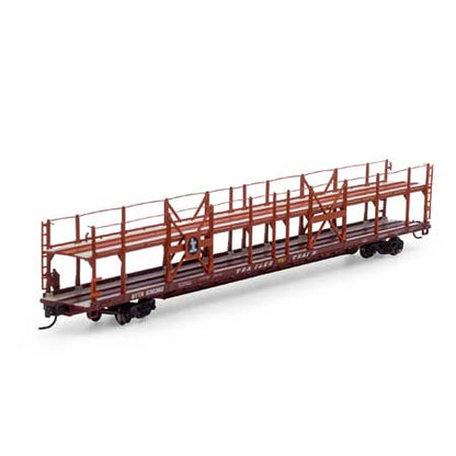 Athearn 15038 N, F89F 89'8" Auto Rack Flat Car, Illinois Central, BTTX, 930360 - House of Trains