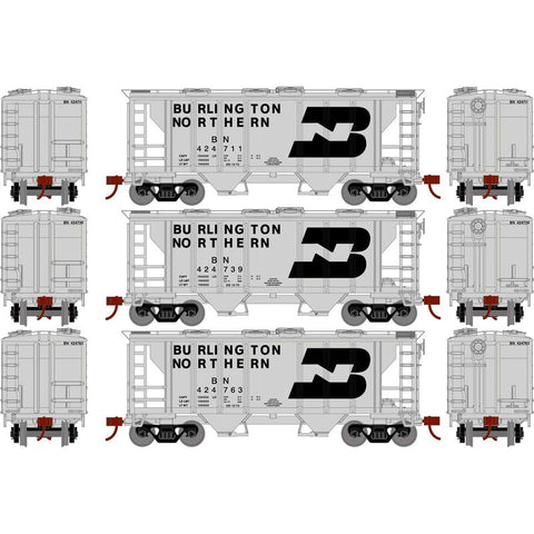 Athearn 15417 HO, PS 2003 Covered Hopper, 3 Pack, BN - House of Trains