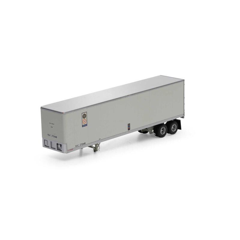 Athearn 16137 HO 40' Smooth Side Z - Van Trailer, RealCo, REAZ, 272449 - House of Trains