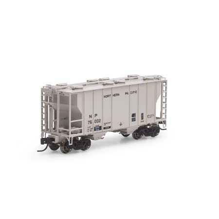 Athearn 17059 N, PS 2600 2 - Bay Covered Hopper, Northern Pacific, NP, 76002 - House of Trains