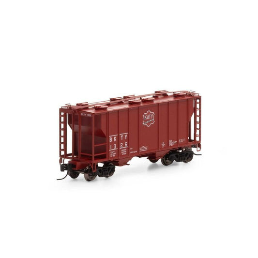 Athearn 17253 N, PS 2600 2 - Bay Covered Hopper, MKT, 1326 - House of Trains