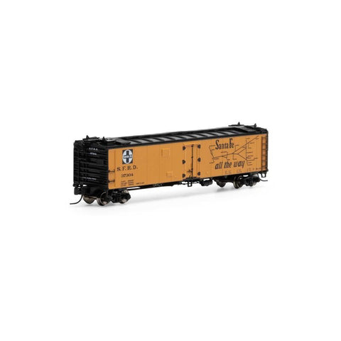 Athearn 18075 N Scale, 50' Ice Bunker Reefer, SFRD, 37304 - House of Trains