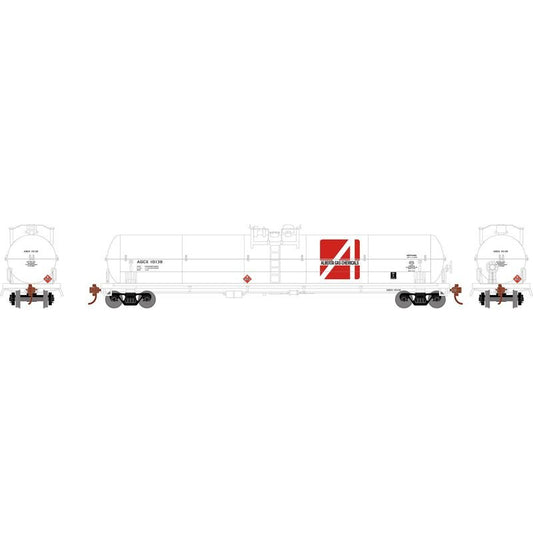 Athearn 2208 HO, 62' Tank Car, AGCX 10138 - House of Trains