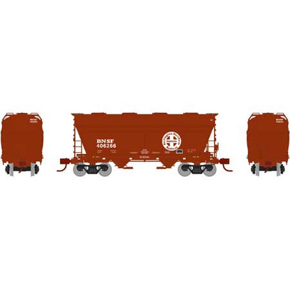 Athearn 23443 N, ACF 2970 2 - Bay Centerflow, Burlington Northern Santa Fe, BNSF, 406266 - House of Trains