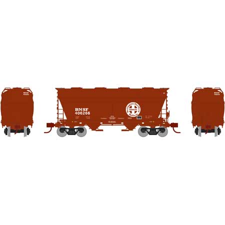 Athearn 23443 N, ACF 2970 2 - Bay Centerflow, Burlington Northern Santa Fe, BNSF, 406266 - House of Trains