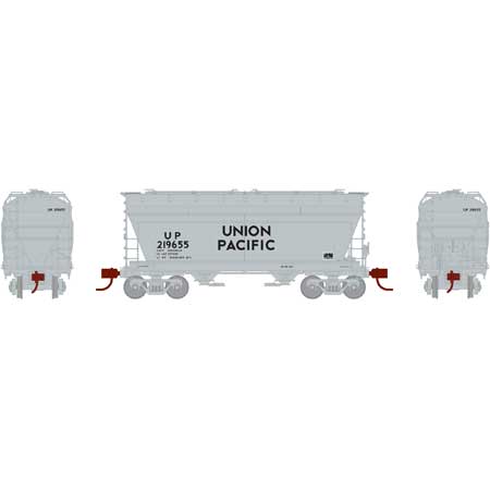 Athearn 23457 N, ACF 2970 2-Bay Centerflow, Union Pacific, UP, 219655 - House of Trains