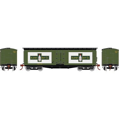 Athearn 24033 N, 40' Pfaudler Wood Milk Car, Alderney Dairy, NMCX, 103 - House of Trains