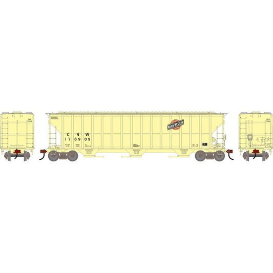 Athearn 2486 HO, FMC 4700 Covered Hopper, CNW 178909 - House of Trains