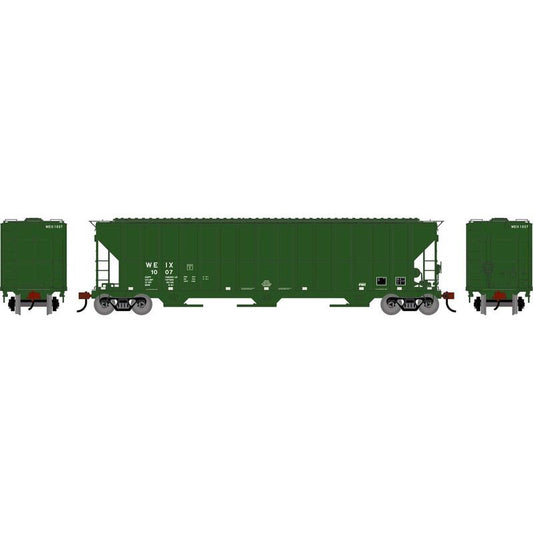 Athearn 2495 HO, FMC 4700 Covered Hopper, WEIX 1007 - House of Trains