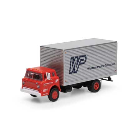 Athearn 2554 N, Ford C, Box Van, Western Pacific - House of Trains