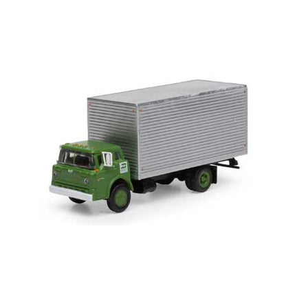 Athearn 2556 N, Ford C, Box Van, Burlington Northern - House of Trains