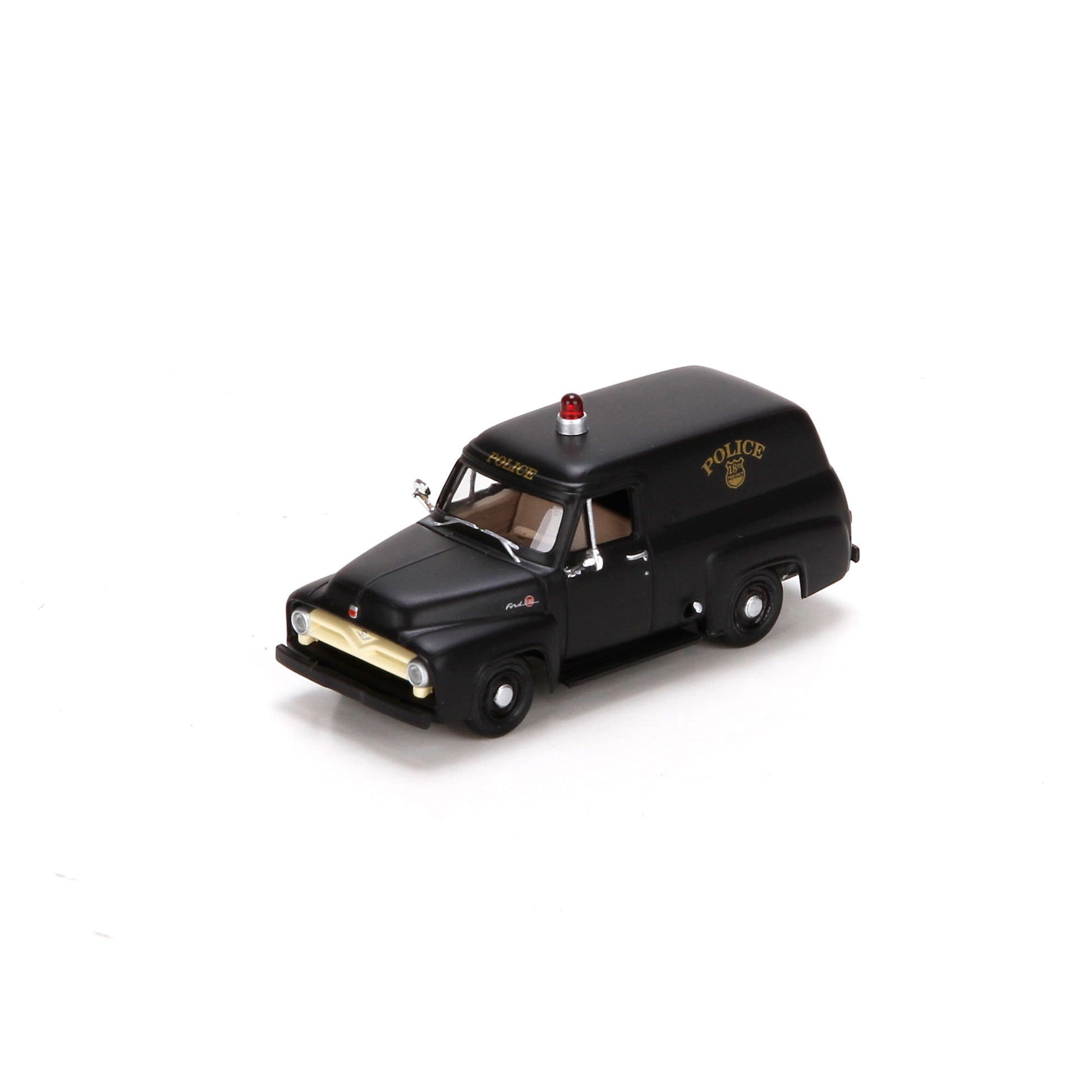 Athearn 26482 HO, 1955 Ford F - 100 Panel Truck, Police - House of Trains