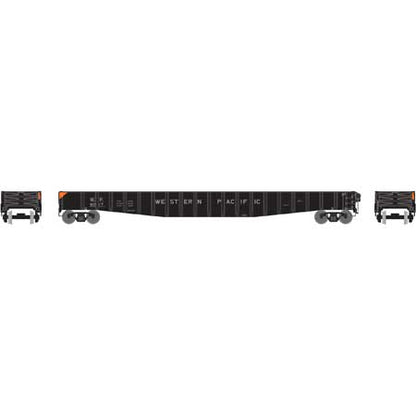 Athearn 28235 HO, 65' Mill Gondola, Western Pacific, WP, 9017 - House of Trains