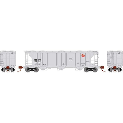 Athearn 28356 N, PS 2893 Covered Hopper, MILW, 98022 - House of Trains