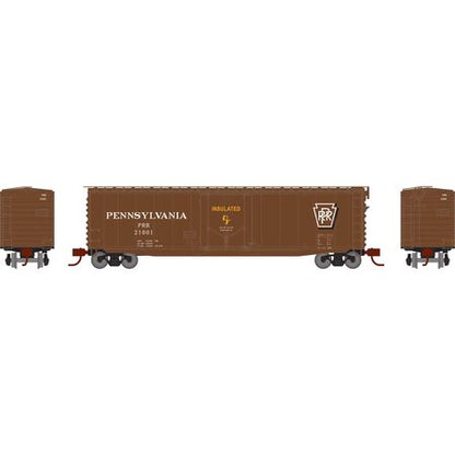 Athearn 2843 N, 50' PS - 1 Box Car, Plug Door, Pennsylvania Railroad, PRR, 21001 - House of Trains