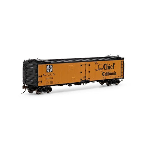 Athearn 50023 HO Scale, 50' Ice Bunker Reefer, Santa Fe, 37293 - House of Trains