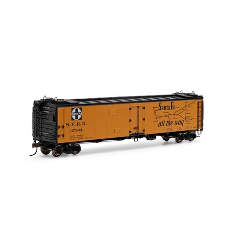 Athearn 50024 HO Scale, 50' Ice Bunker Reefer, Santa Fe, 37304 - House of Trains