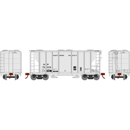 Athearn 63799 HO, PS 2600 Covered Hopper, Northern Pacific, NP, 76058 - House of Trains