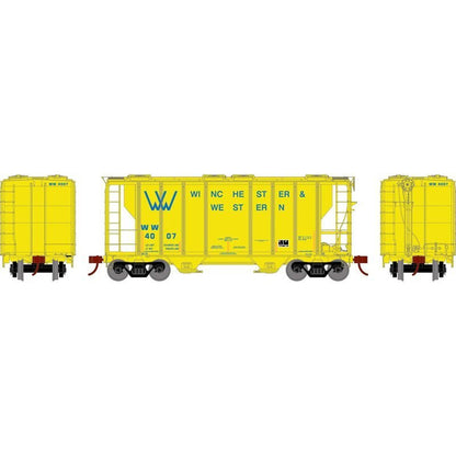 Athearn 63822 HO, PS 2600 2 - Bay Covered Hopper, WW, 4007 - House of Trains