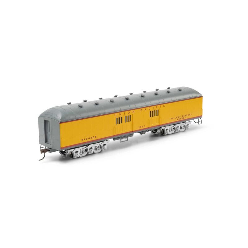 Athearn 73025 HO, Arch Roof Baggage Car, Union Pacific, UP 3007 - House of Trains