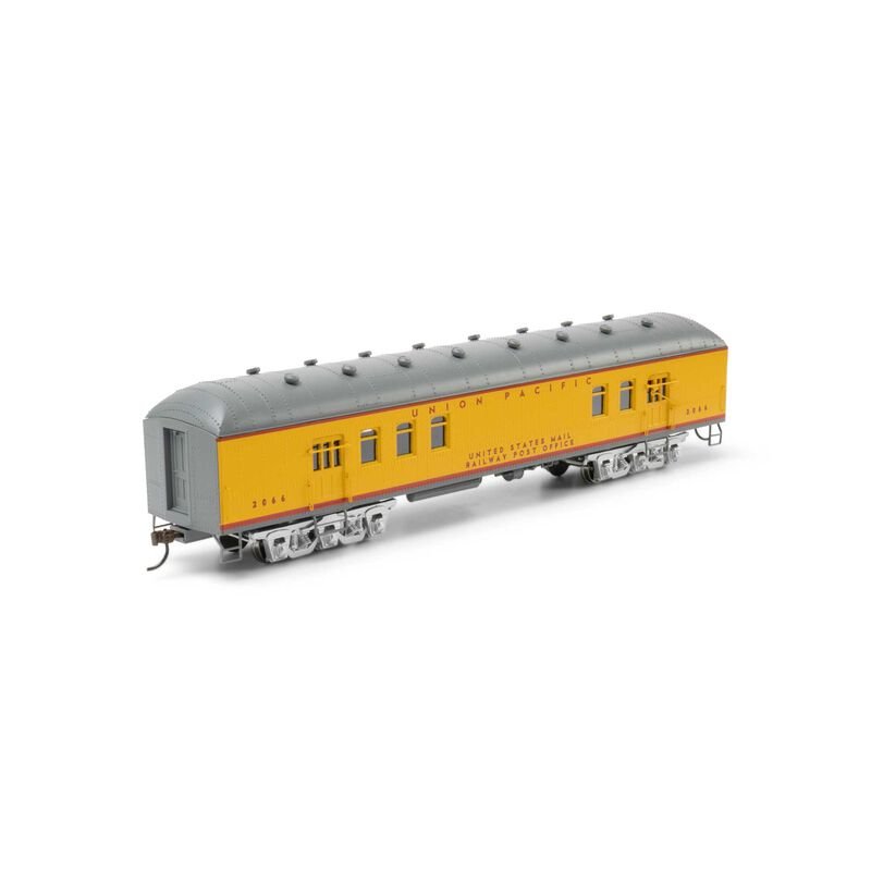 Athearn 73026 HO, Arch Roof RPO Car, Union Pacific, UP 2066 - House of Trains