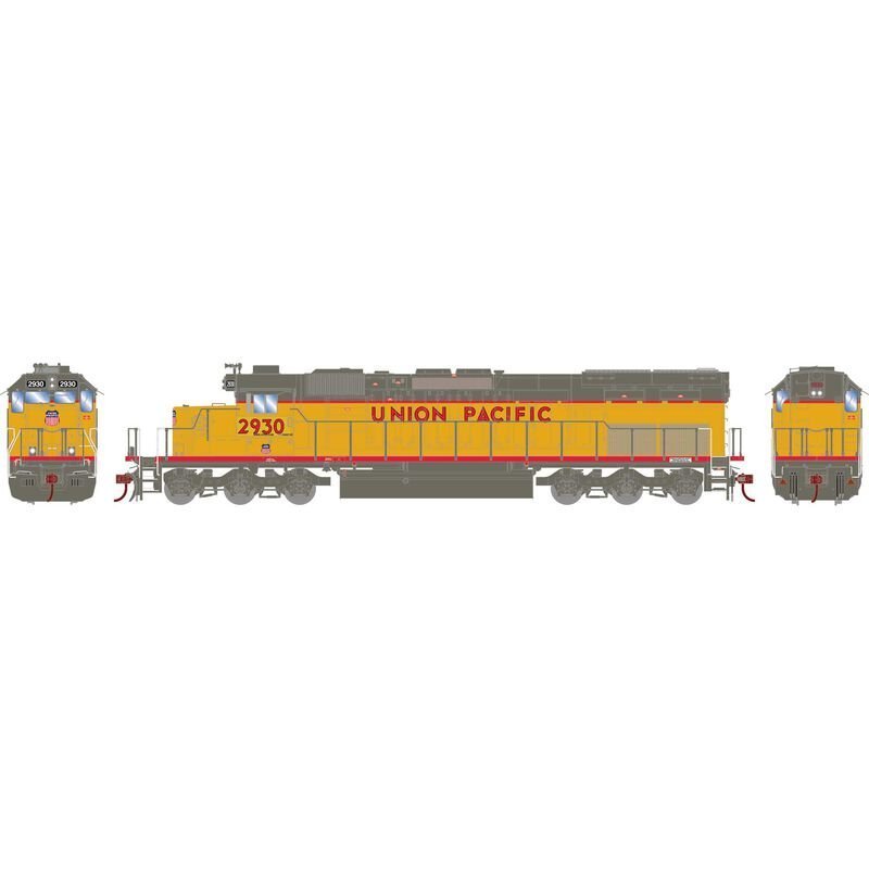 Athearn 73043 HO, SD40T - 2, DCC and Sound Ready, UP, 2930 - House of Trains