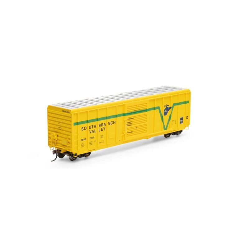 Athearn 76224 HO, 50' PS 5344 Box Car, South Branch Valley, SBVR, 2011 - House of Trains
