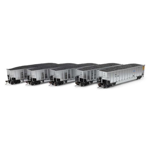 Athearn 81605 HO, BethGon Coalporter, 5 Pack, Union Pacific - House of Trains