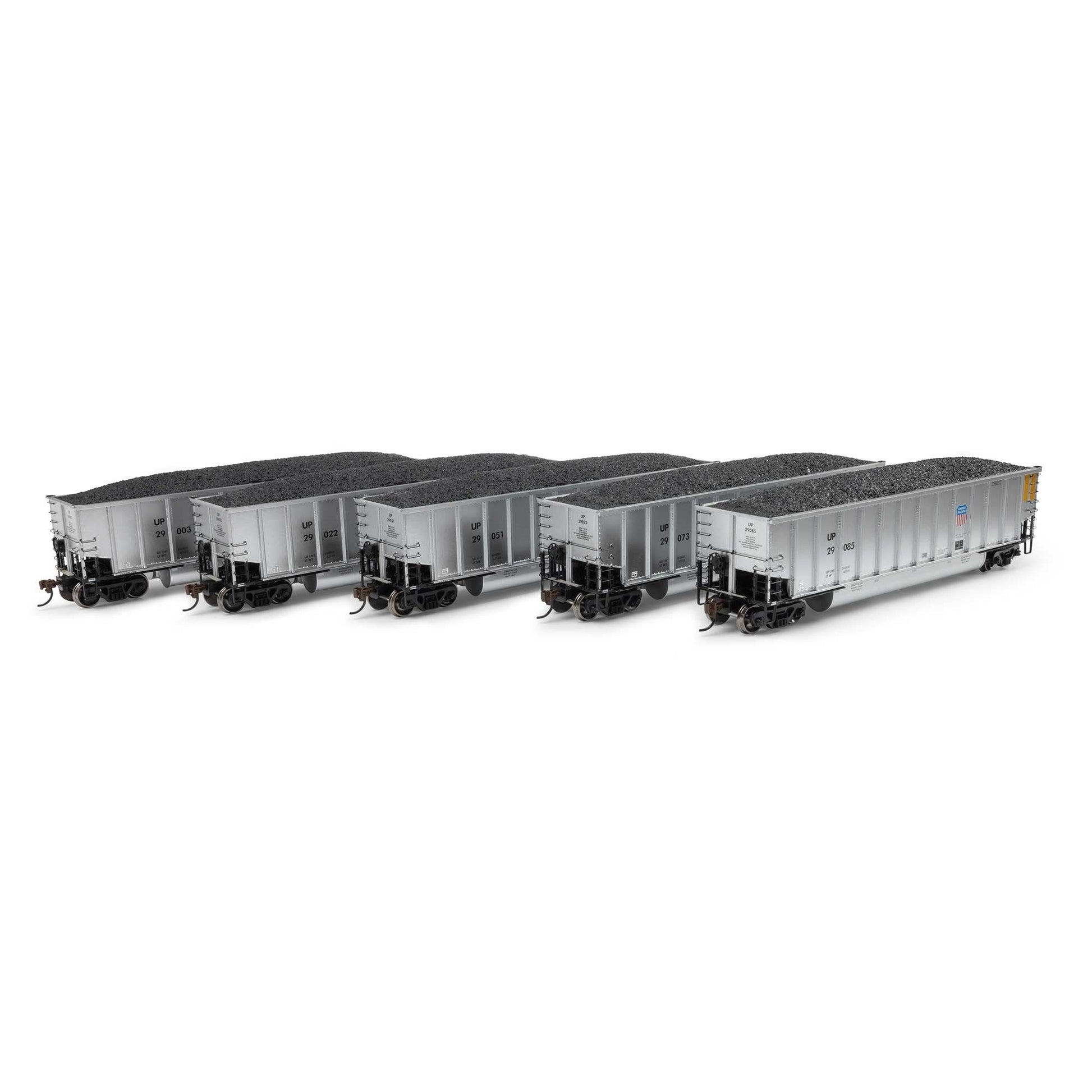 Athearn 81605 HO, BethGon Coalporter, 5 Pack, Union Pacific - House of Trains