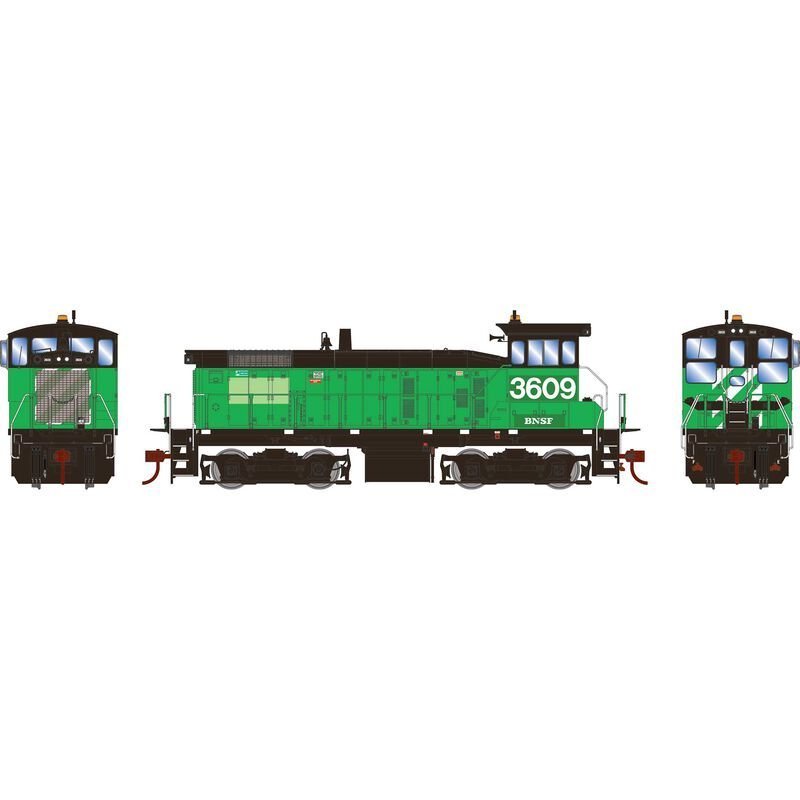 Athearn 86741 HO RTR SW1000, DCC Ready, BNSF, 3609 - House of Trains