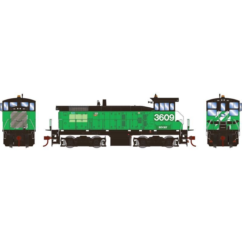Athearn 86741 HO RTR SW1000, DCC Ready, BNSF, 3609 - House of Trains