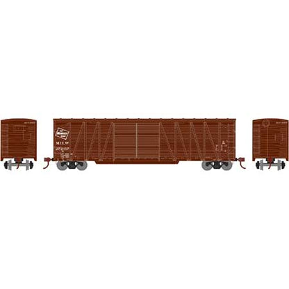 Athearn 90096 HO, 50' Single - Sheathed Outside Braced Box Car, Milwaukee Road, MILW, 272017 - House of Trains