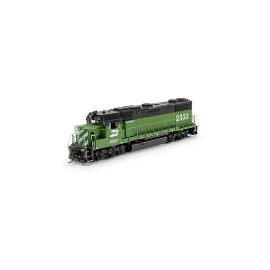 Athearn Genesis 1821 HO, GP38-2, DCC and Sound, BN 2333 - House of Trains
