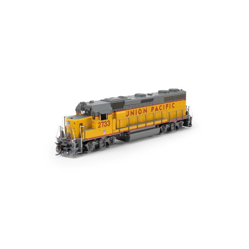 Athearn Genesis 1985 HO, GP39-2 Phase I, Tsunami 2 Sound, UP 2733 - House of Trains