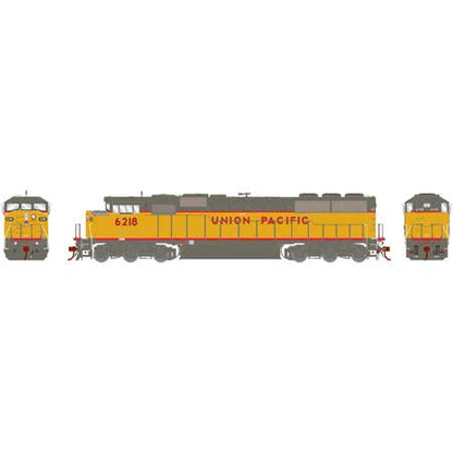Athearn Genesis 75614 HO, SD60M, Tri Clops, Tri - clops, Tsunami2, LED, Union Pacific, UP, 6218 - House of Trains
