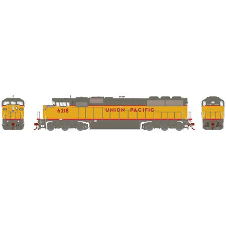 Athearn Genesis 75614 HO, SD60M, Tri Clops, Tri - clops, Tsunami2, LED, Union Pacific, UP, 6218 - House of Trains