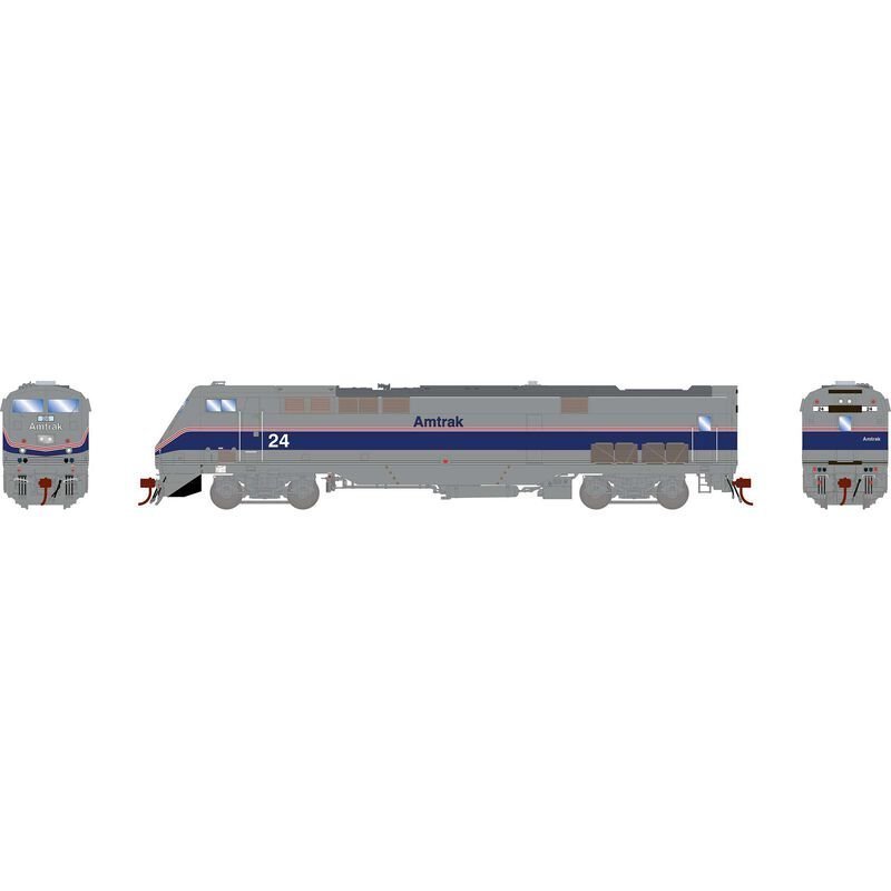 Athearn Genesis 81235 HO, P42DC, DCC READY, Amtrak, 24 - House of Trains