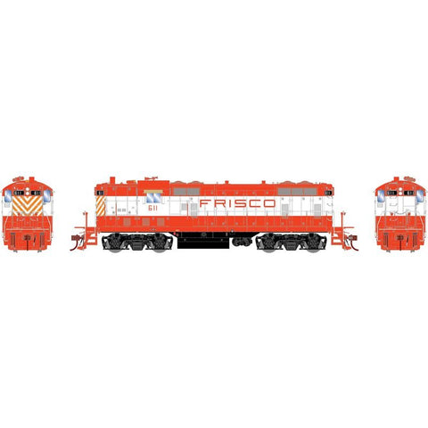 Athearn Genesis 82249 HO, GP7, DCC Ready, LED, Frisco, SLSF, 611 - House of Trains