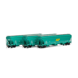 Athearn Genesis 97157 HO, Trinity Covered Hopper, 3 - Pack, AGPX - House of Trains