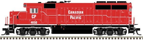 Atlas 10 003 455 HO, GP40 - 2, DCC Ready, Canadian Pacific, CP, 4650 - House of Trains