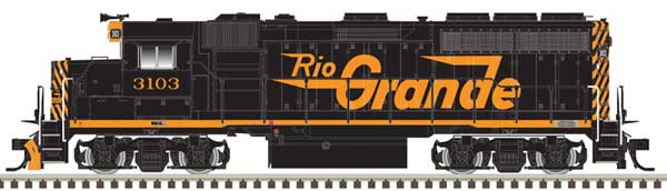 Atlas 10 004 250 HO, GP40-2, Loksound, DRGW, 3103 - House of Trains